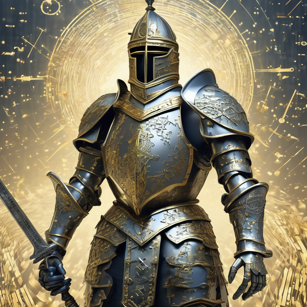 a picutre of a knight - symbolizing you harnessing AI for seo